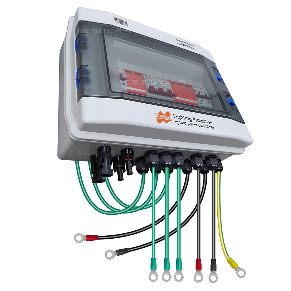 Solar Combiner Box - Lighting Protection Wind Solar Hybrid Power