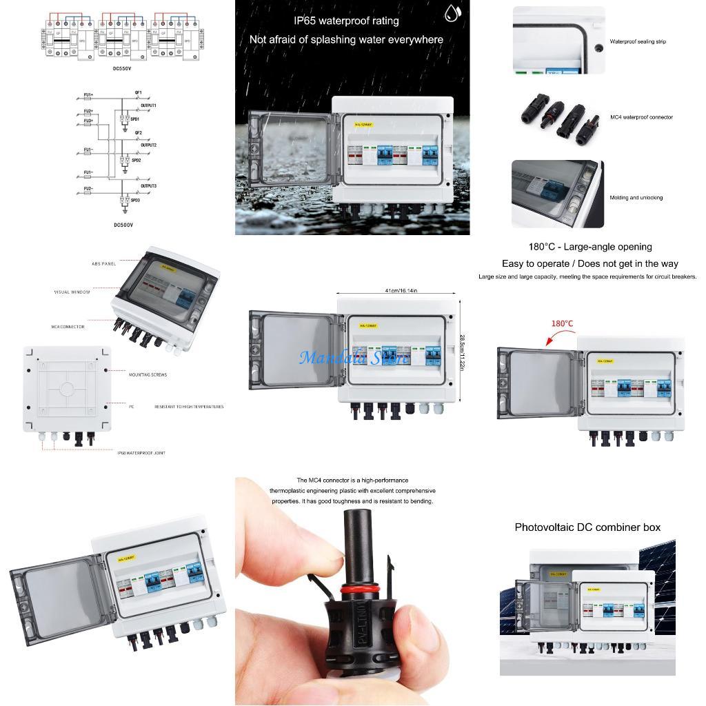 U2JC Electrical Distribution B - Solar Combiner Box 评论和价格