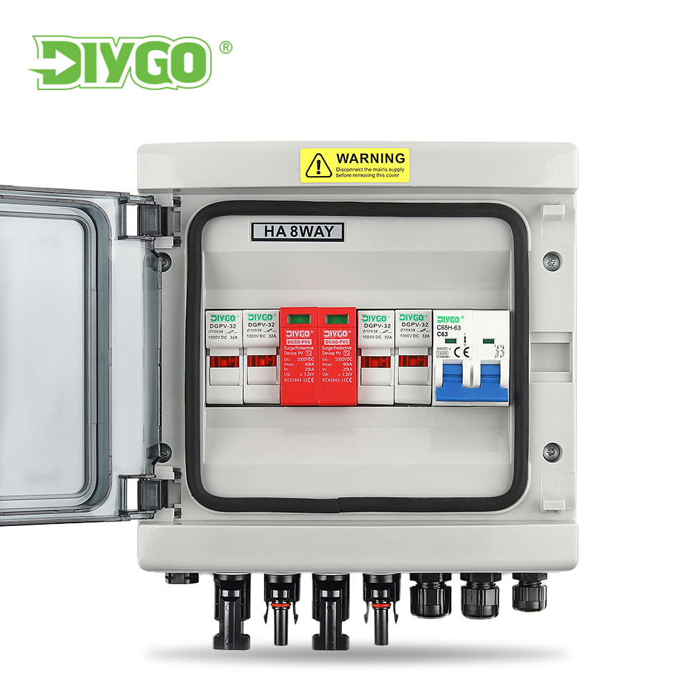 DC 500V 2 Input 1 Out IP65 Wat - Solar Combiner Box 评论和价格